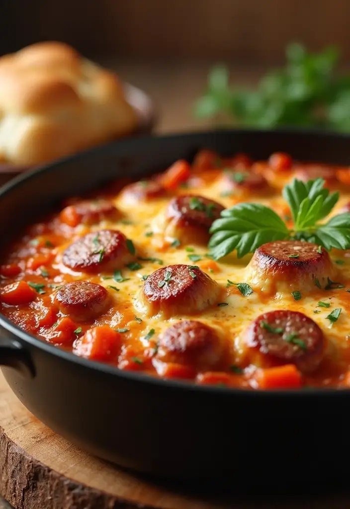 28 Comforting Meat Casserole Recipes That Warm the Table - 4. Italian Sausage and Pepper Casserole