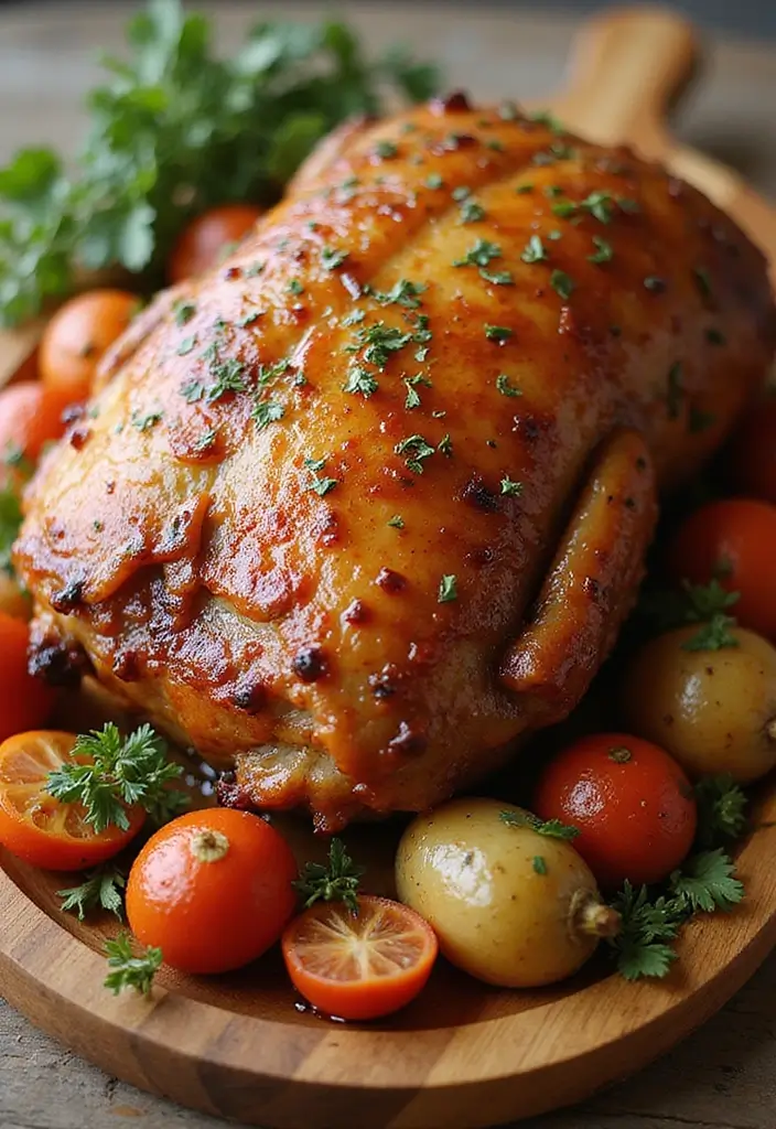 28 Juicy Pork Roast Recipes That Win Family Dinner Every Time - 13. Savory Honey Garlic Pork Roast