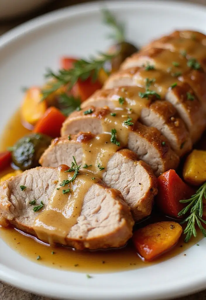 28 Juicy Pork Roast Recipes That Win Family Dinner Every Time - 17. Honey Dijon Pork Tenderloin