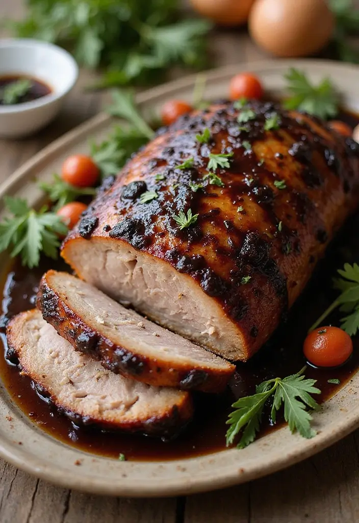 28 Juicy Pork Roast Recipes That Win Family Dinner Every Time - 19. Balsamic Glazed Pork Roast