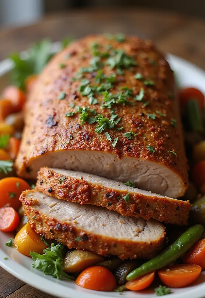 28 Juicy Pork Roast Recipes That Win Family Dinner Every Time - 20. Cajun-Spiced Pork Roast