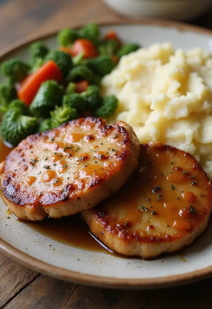 28 Juicy Pork Roast Recipes That Win Family Dinner Every Time - 23. Maple-Glazed Pork Chops