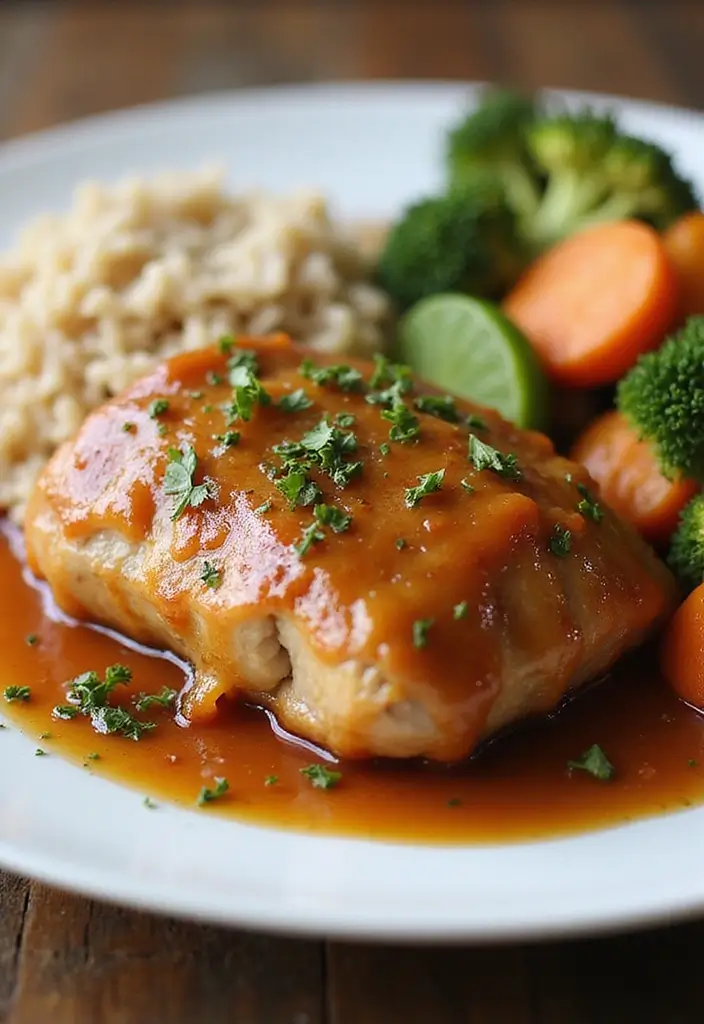 28 Juicy Pork Roast Recipes That Win Family Dinner Every Time - 25. Apricot Glazed Pork Loin