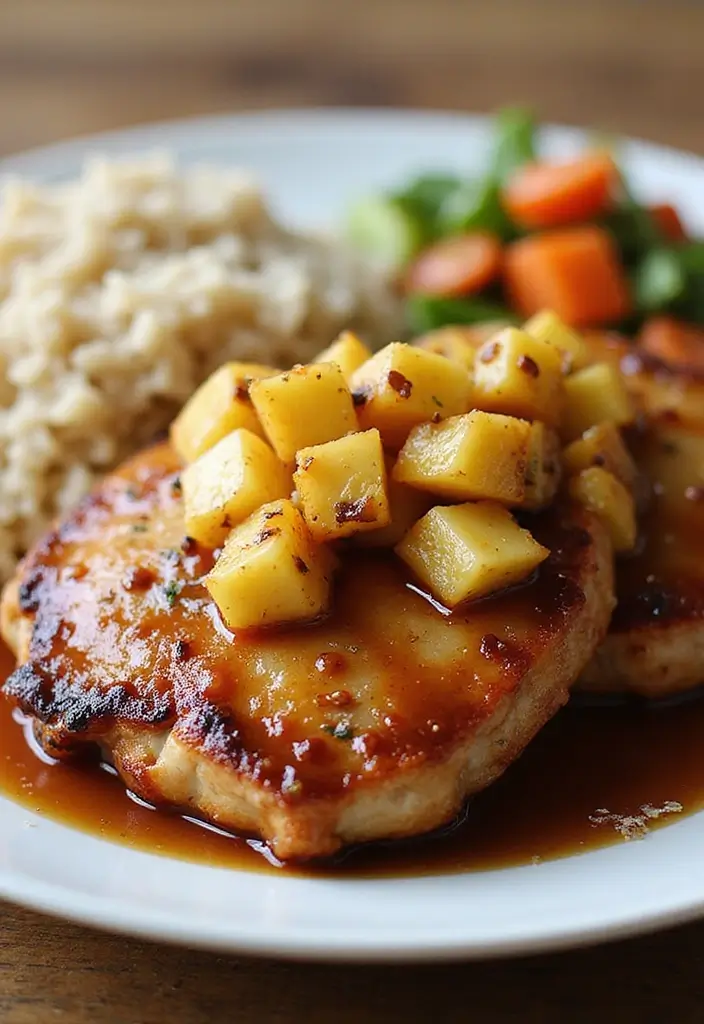 28 Juicy Pork Roast Recipes That Win Family Dinner Every Time - 26. Teriyaki Pineapple Pork Chops