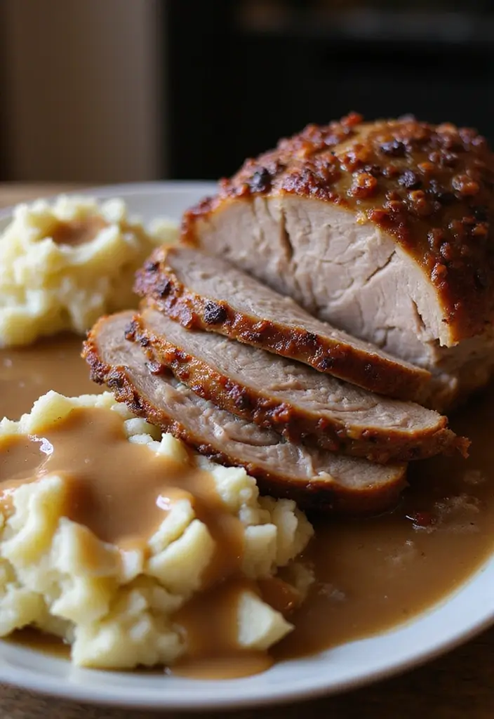 28 Juicy Pork Roast Recipes That Win Family Dinner Every Time - 7. Fall-Off-The-Bone Slow Cooker Pork Roast