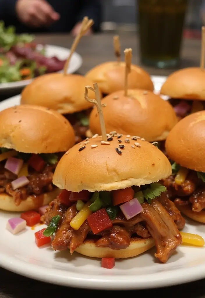 28 Pulled Pork Sandwich Recipes That Are Backyard Favorites - 10. BBQ Pulled Pork Sliders