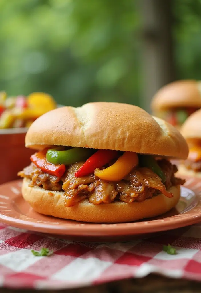28 Pulled Pork Sandwich Recipes That Are Backyard Favorites - 13. Sweet and Sour Pulled Pork Sandwich