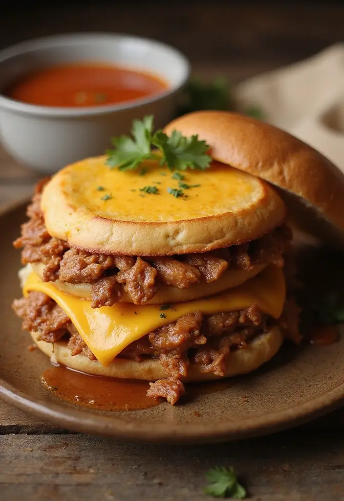 28 Pulled Pork Sandwich Recipes That Are Backyard Favorites - 26. Pulled Pork and Grilled Cheese Sandwich