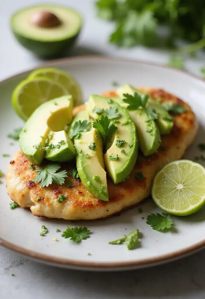 28 Sheet Pan Chicken Recipes That Save Weeknights Fast - 16. Cilantro Lime Chicken with Avocado