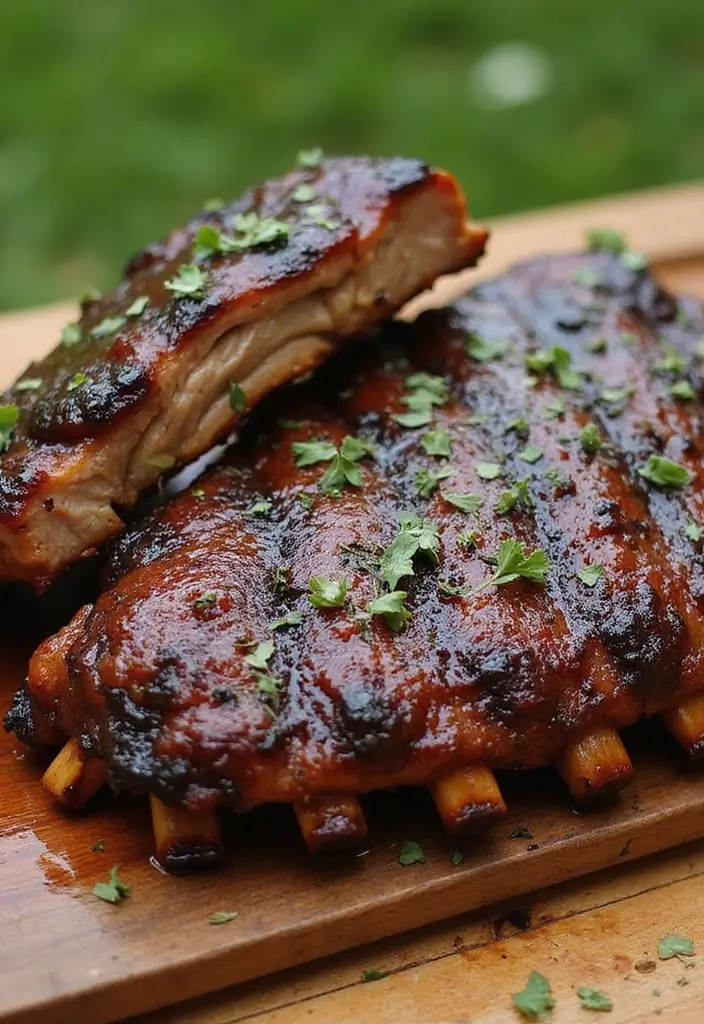 28 Smoked Rib Recipes That Rock Summer Cookouts - 13. Balsamic Glazed Smoked Ribs