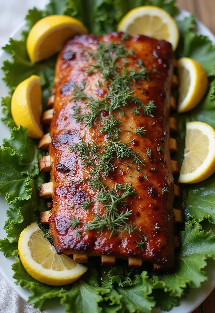 28 Smoked Rib Recipes That Rock Summer Cookouts - 16. Lemon Dill Smoked Ribs
