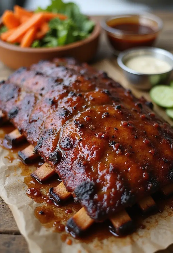 28 Smoked Rib Recipes That Rock Summer Cookouts - 2. Honey Garlic Smoked Ribs