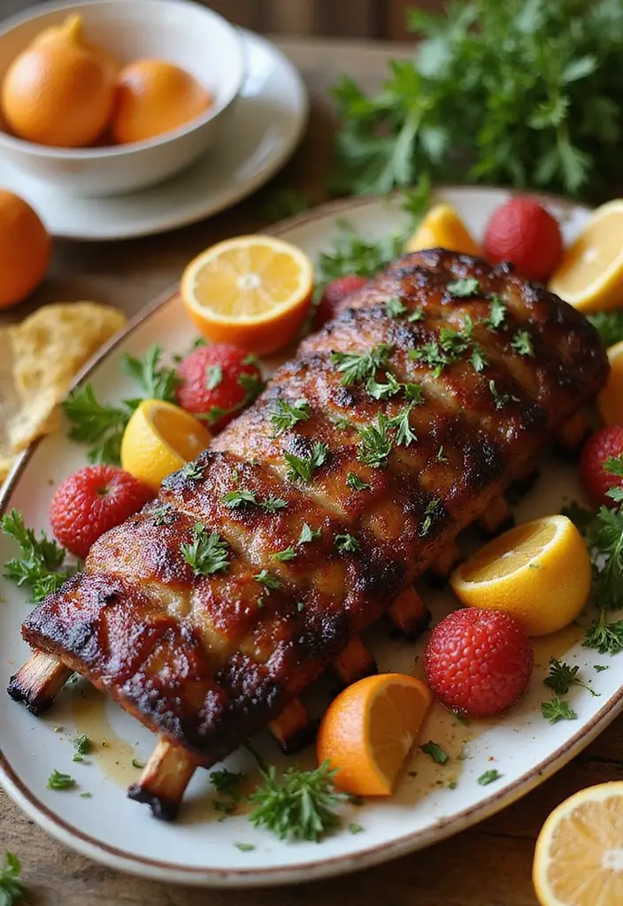 28 Smoked Rib Recipes That Rock Summer Cookouts - 20. Fennel and Orange Smoked Ribs