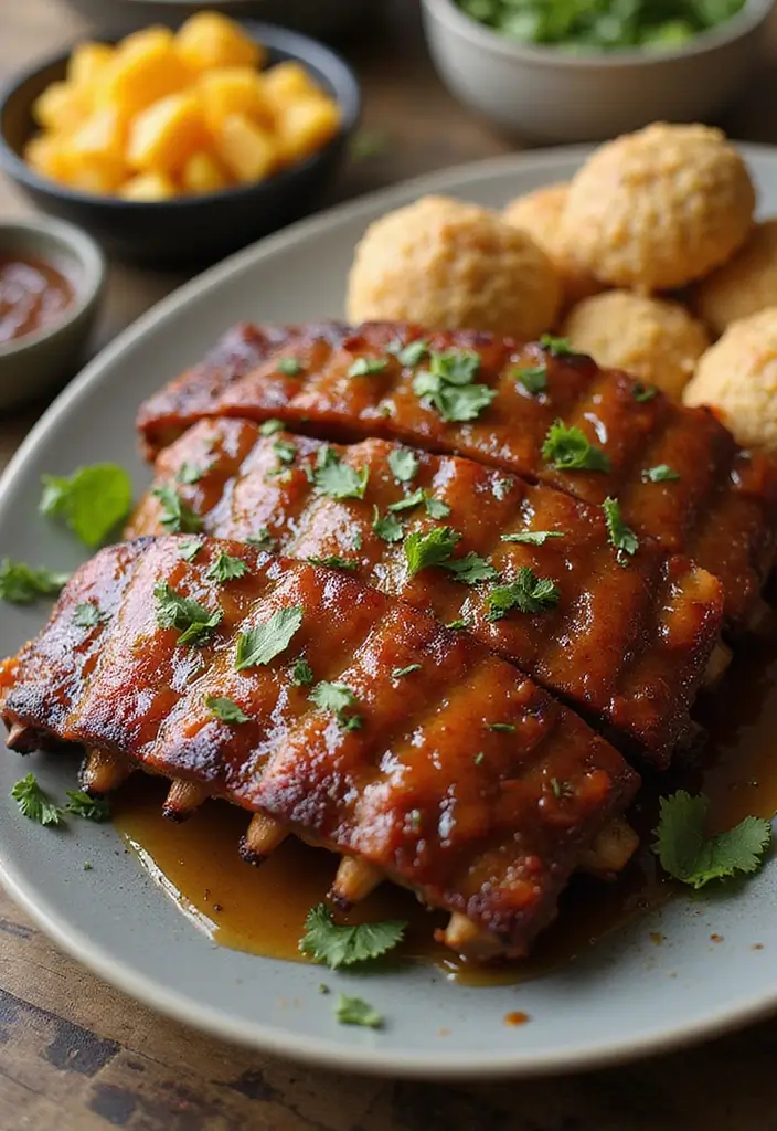 28 Smoked Rib Recipes That Rock Summer Cookouts - 24. Honey Mustard Smoked Ribs