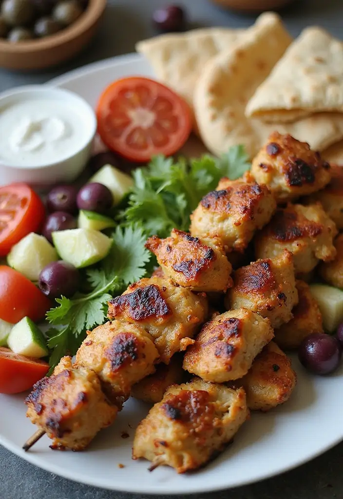 28 Spiced Meat Kebab Recipes That Light Up BBQ Nights - 11. Greek Chicken Souvlaki Kebabs