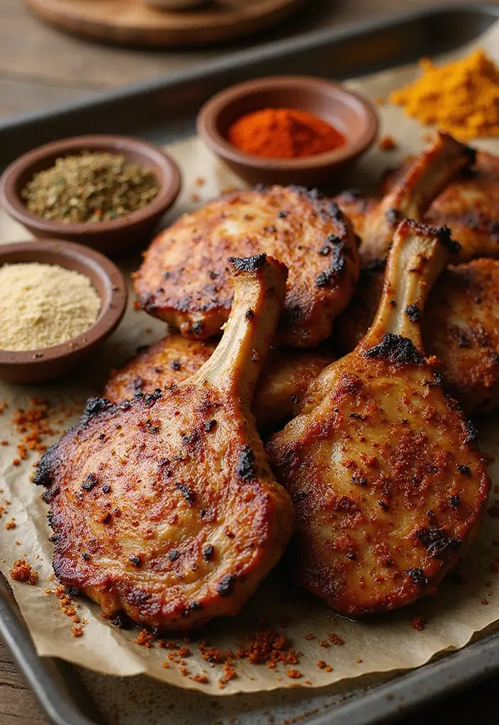 29 Grilled Pork Chop Recipes That Sizzle With Flavor - 11. Cajun Spiced Grilled Pork Chops