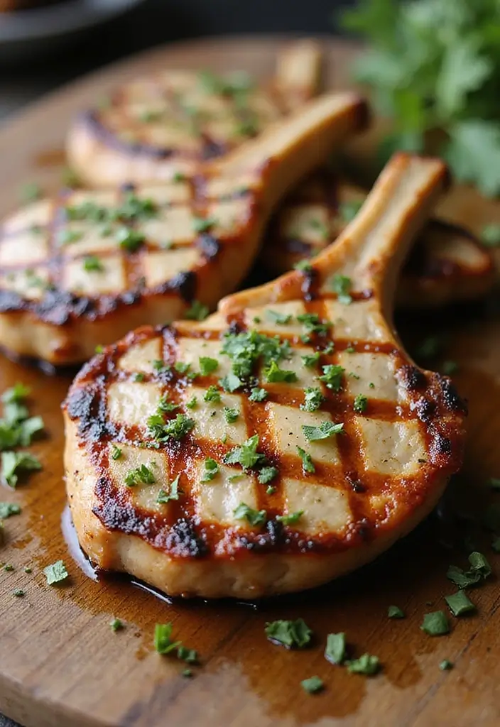 29 Grilled Pork Chop Recipes That Sizzle With Flavor - 15. Italian Herb Grilled Pork Chops