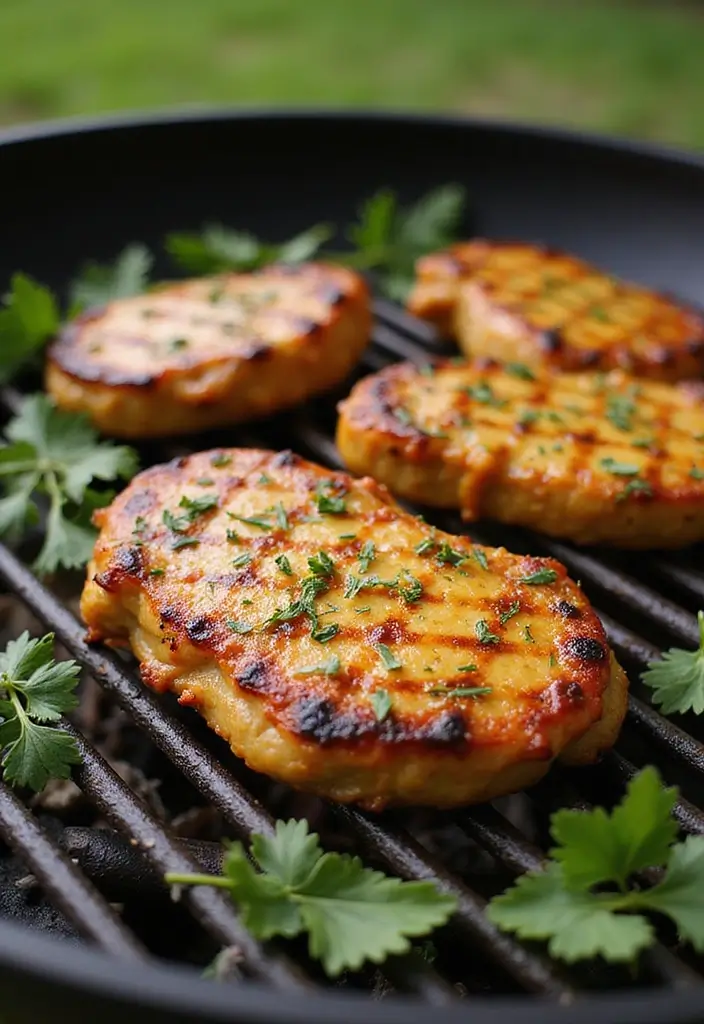 29 Grilled Pork Chop Recipes That Sizzle With Flavor - 26. Spicy Mustard Grilled Pork Chops