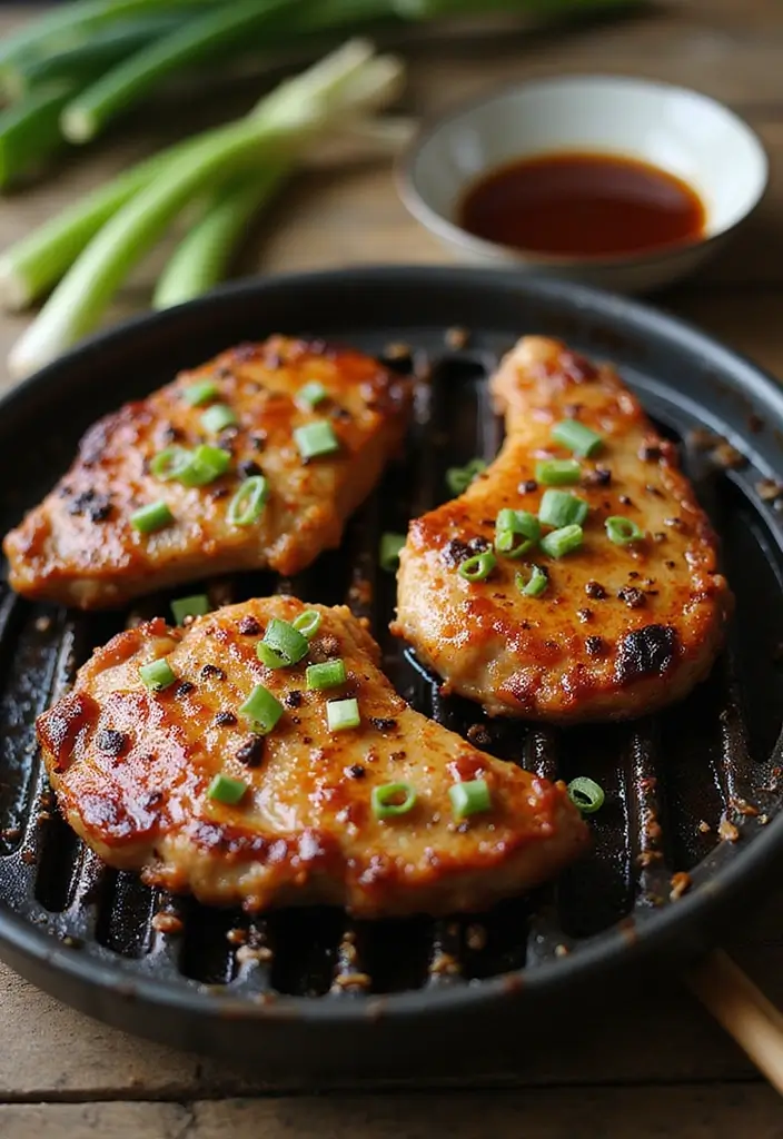 29 Grilled Pork Chop Recipes That Sizzle With Flavor - 6. Asian-Inspired Soy Sauce Marinade