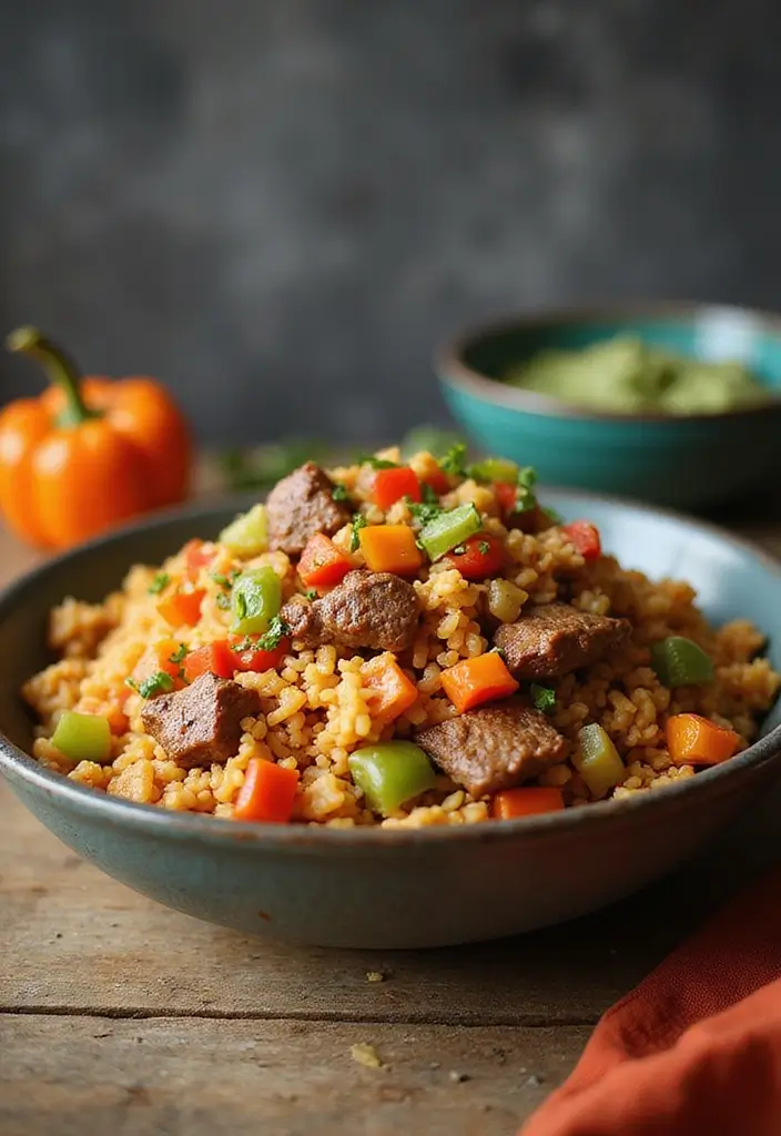 29 Steak Fried Rice Recipes That Beat Takeout Every Time - 12. Fajita Steak Fried Rice