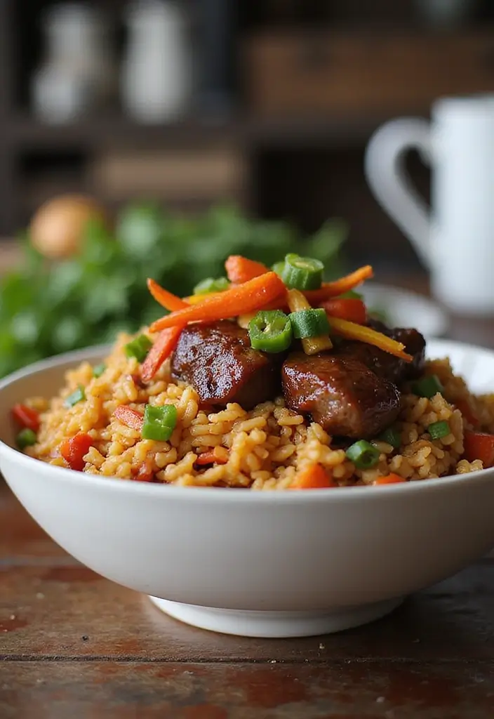 29 Steak Fried Rice Recipes That Beat Takeout Every Time - 27. Maple Soy Glazed Steak Fried Rice