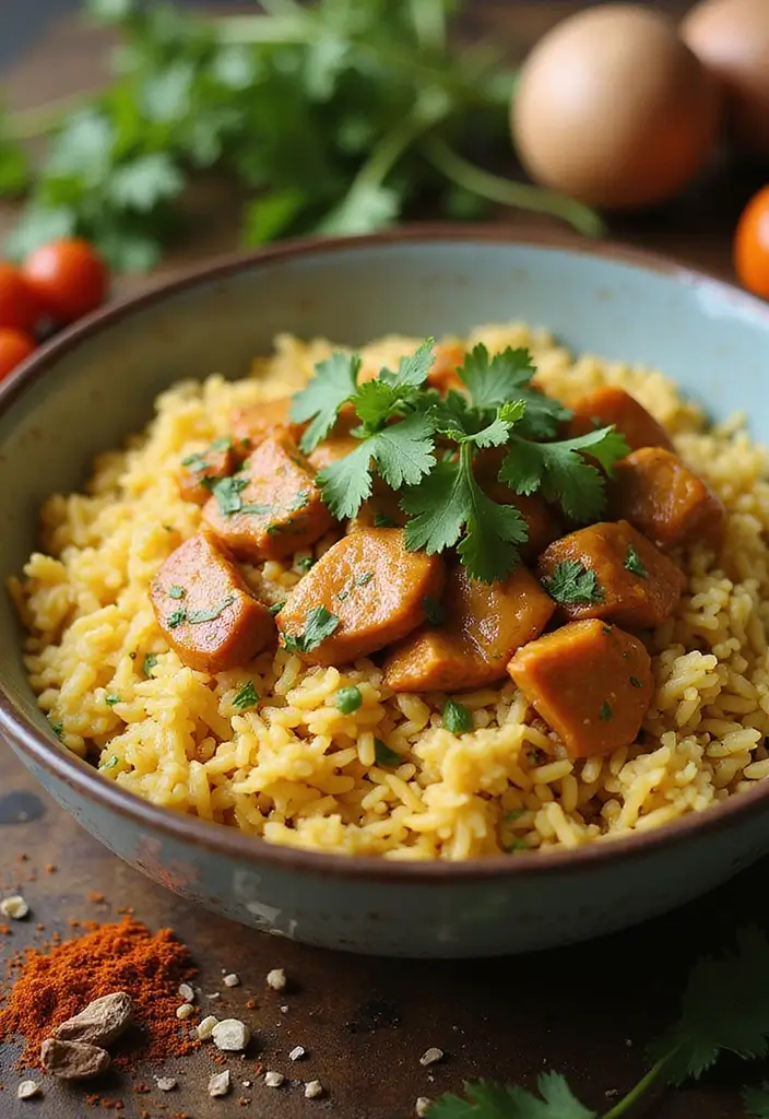 29 Steak Fried Rice Recipes That Beat Takeout Every Time - 8. Coconut Curry Steak Fried Rice