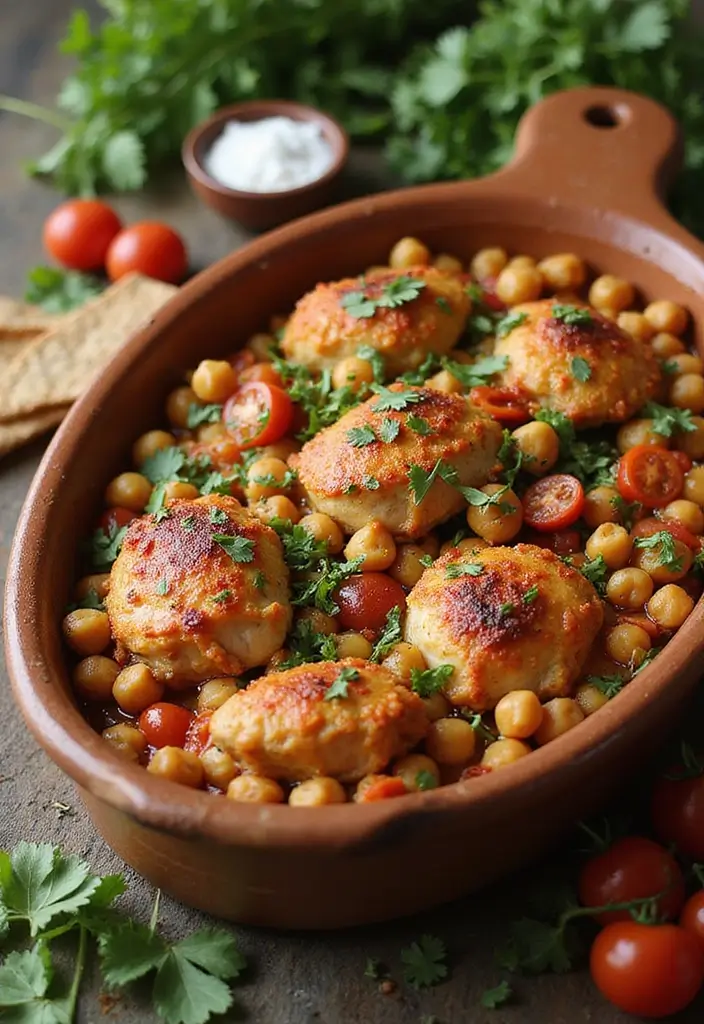 30 Chicken Casserole Recipes That Feel Like Comfort in a Pan - 22. Moroccan Chicken Casserole