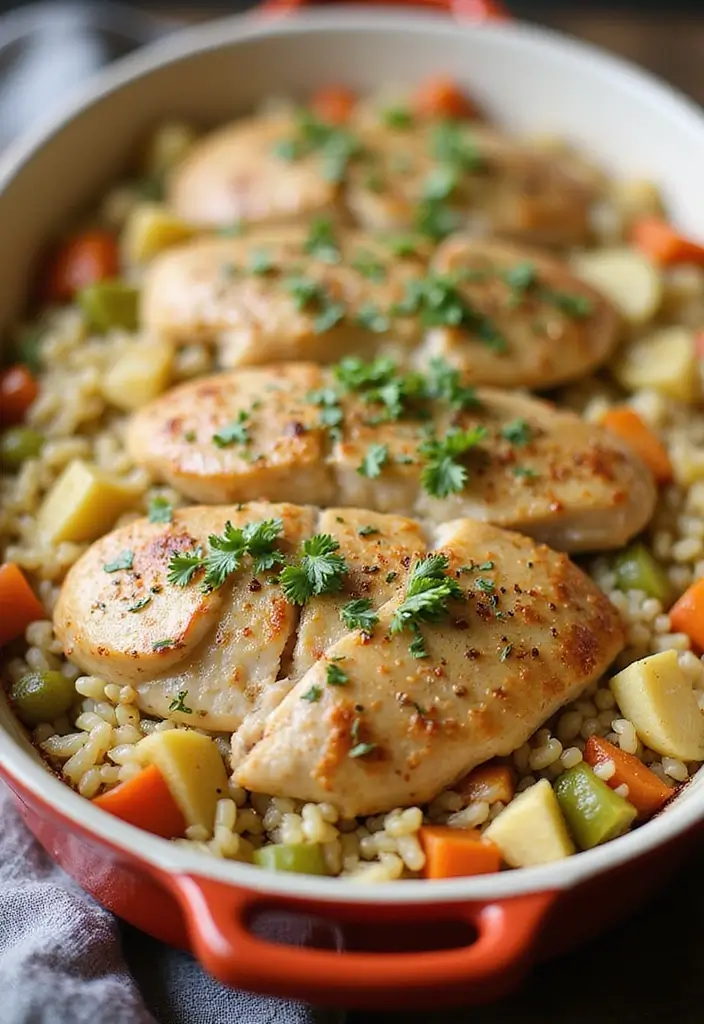 30 Chicken Casserole Recipes That Feel Like Comfort in a Pan - 4. Chicken and Rice Casserole
