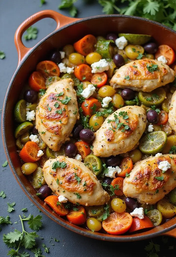 30 Chicken Casserole Recipes That Feel Like Comfort in a Pan - 8. Greek Chicken Casserole