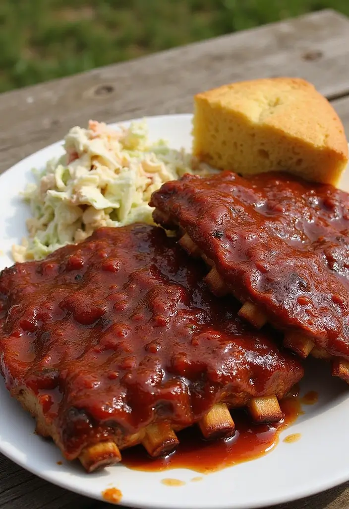 30 Game Day Rib Recipes That Are Finger-Lickin’ Good - 13. BBQ Tomato Sauce Ribs
