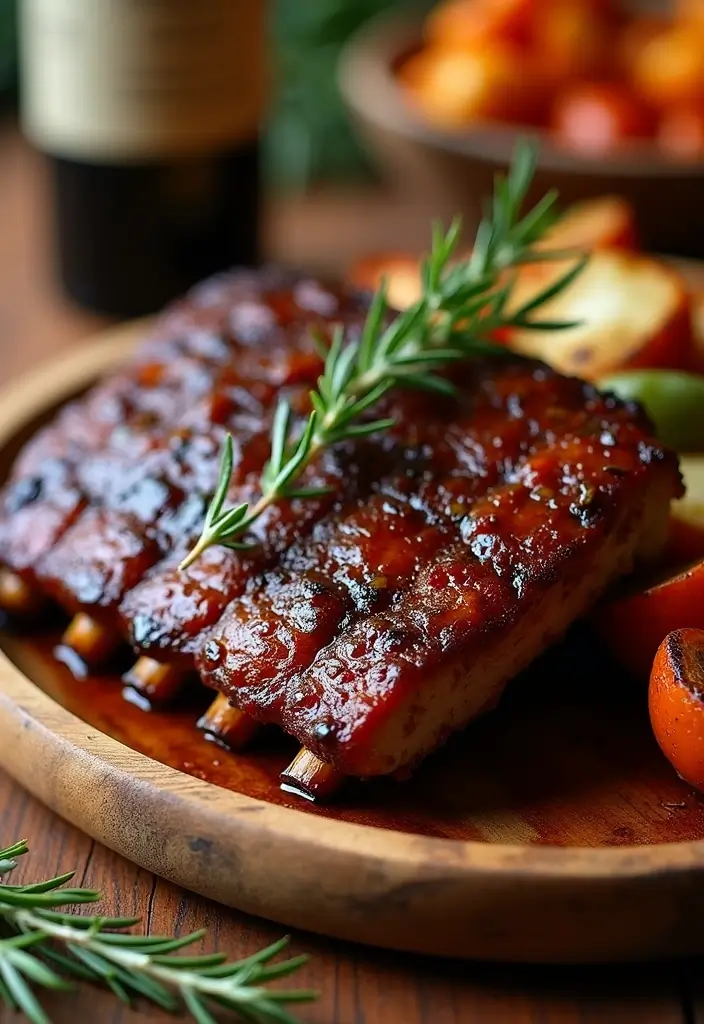 30 Game Day Rib Recipes That Are Finger-Lickin’ Good - 18. Balsamic Glazed Ribs
