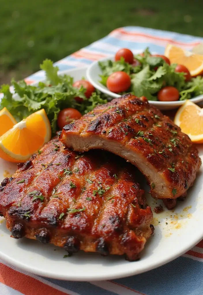 30 Game Day Rib Recipes That Are Finger-Lickin’ Good - 21. BBQ Orange Ginger Ribs