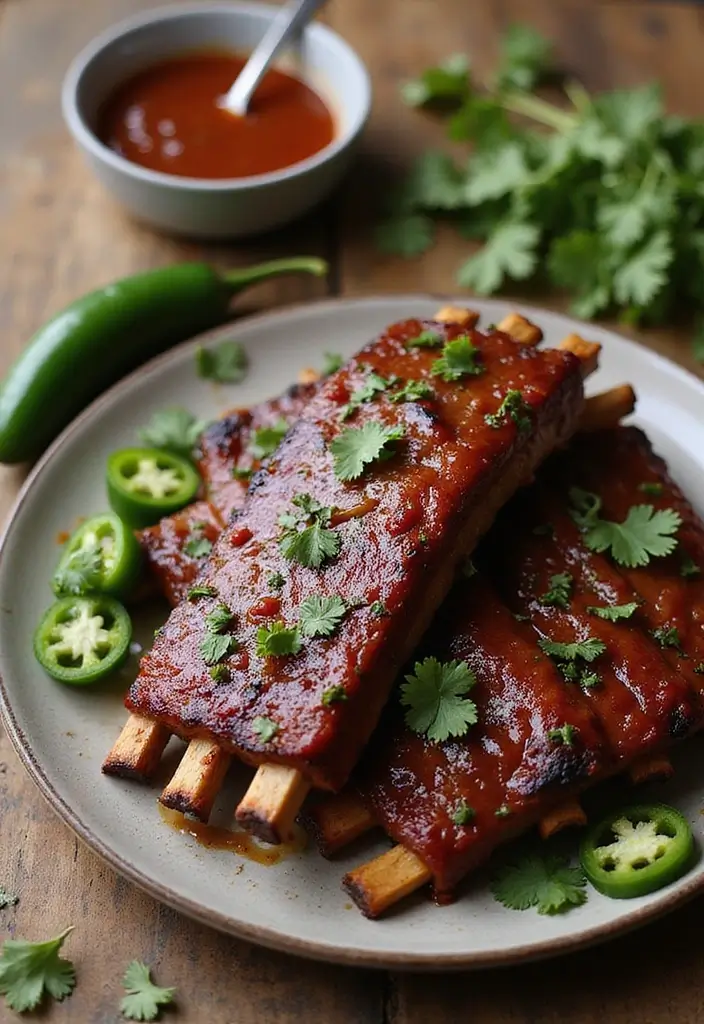 30 Game Day Rib Recipes That Are Finger-Lickin’ Good - 3. Smoked Chipotle Ribs