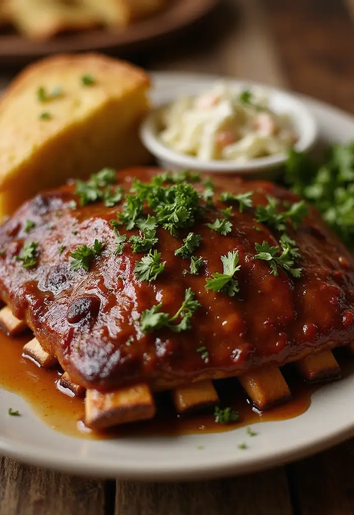 30 Game Day Rib Recipes That Are Finger-Lickin’ Good - 6. Honey Mustard BBQ Ribs