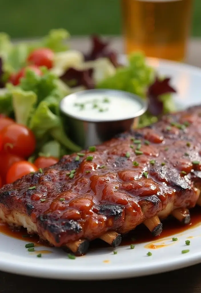 30 Game Day Rib Recipes That Are Finger-Lickin’ Good - 8. BBQ Ranch Ribs