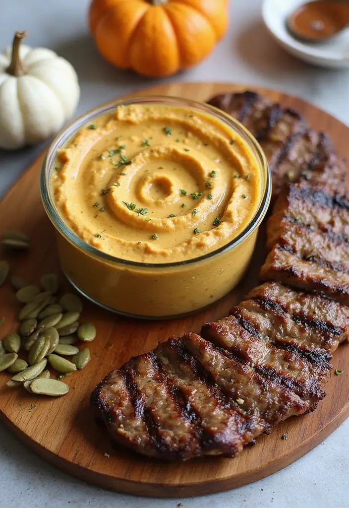 30 Gourmet Garlic Herb Steak Butter Recipes That Elevate Any Meat - 29. Garlic Pumpkin Seed Butter