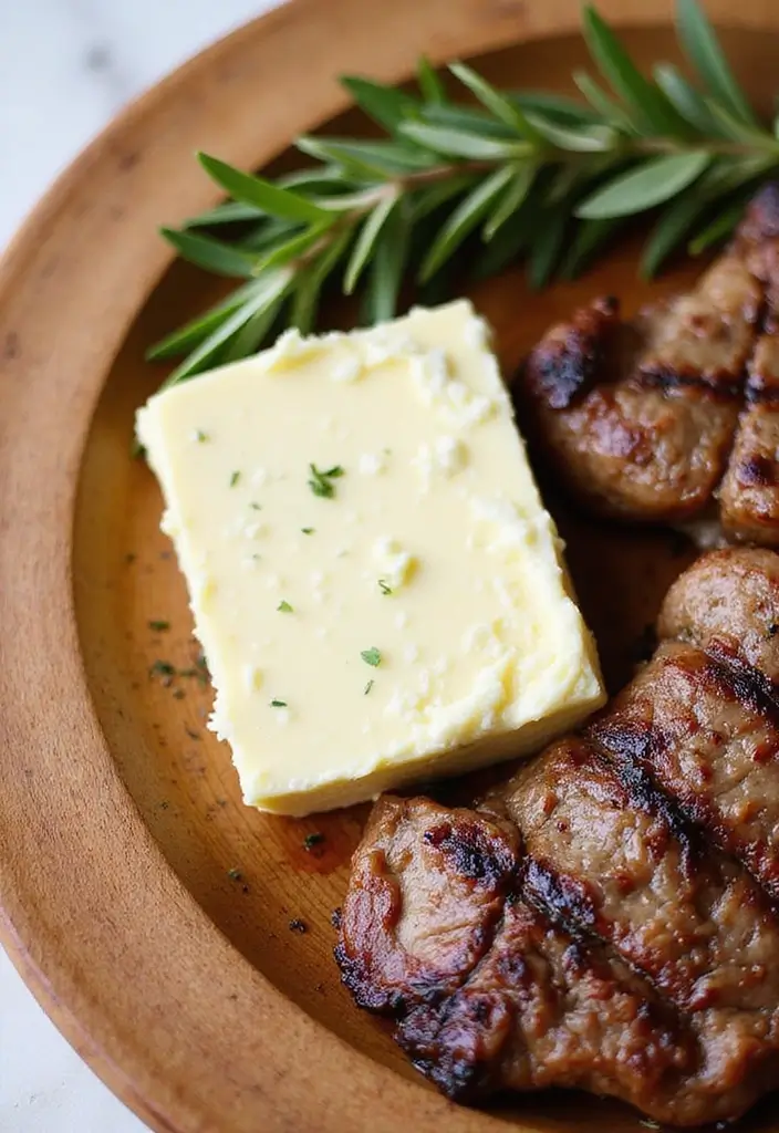30 Gourmet Garlic Herb Steak Butter Recipes That Elevate Any Meat - 4. Rosemary Garlic Butter