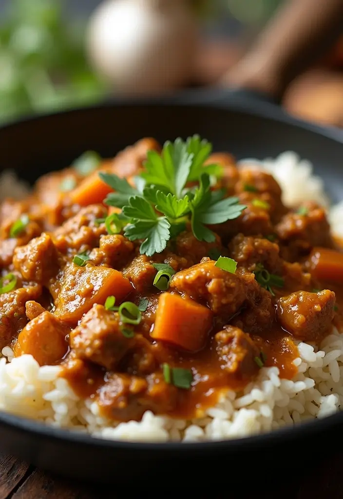 30 Ground Beef Skillet Recipes That Are Weeknight Winners - 18. Ground Beef Curry Skillet