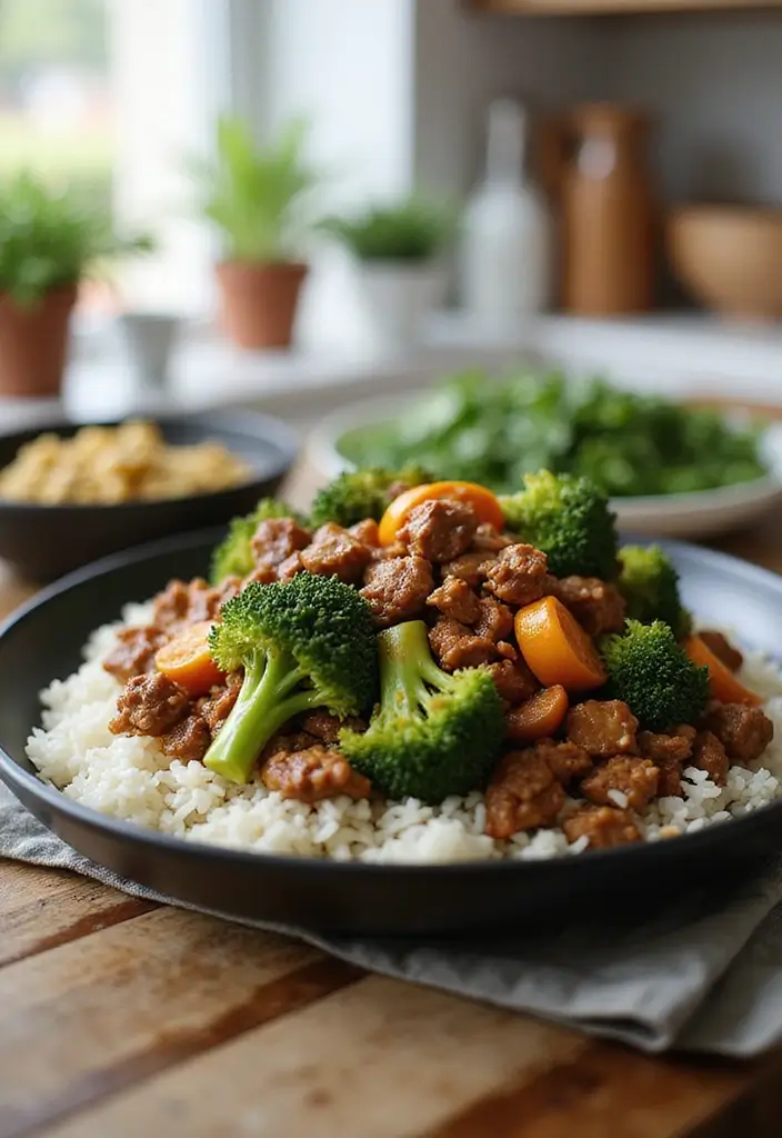 30 Ground Beef Skillet Recipes That Are Weeknight Winners - 4. Beef and Broccoli Stir-Fry Skillet