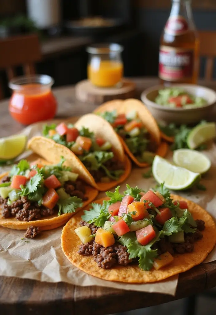 30 Ground Meat Skillet Recipes That Make Busy Nights Easy - 20. Ground Beef Tacos