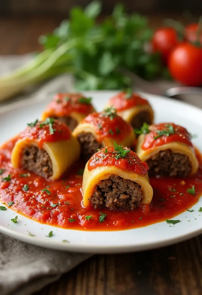 30 Ground Meat Skillet Recipes That Make Busy Nights Easy - 26. Ground Beef Stuffed Cabbage Rolls