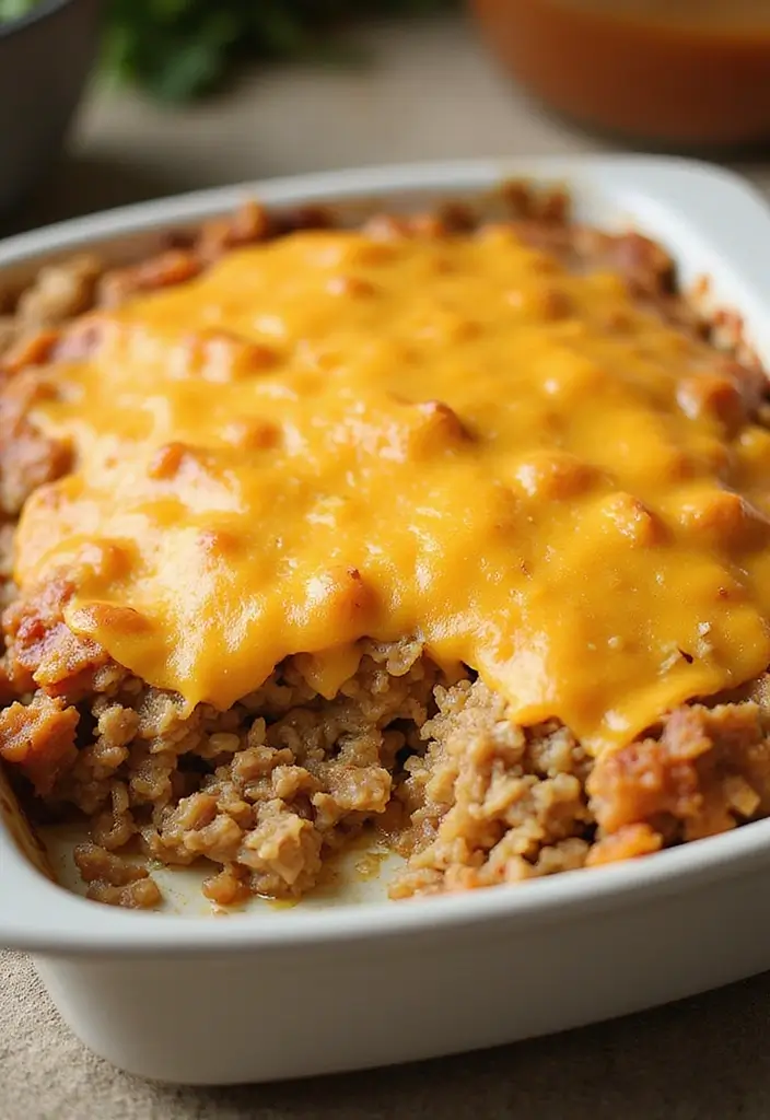 30 Ground Meat Skillet Recipes That Make Busy Nights Easy - 28. Ground Turkey and Rice Casserole