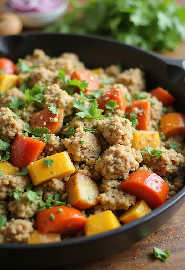 30 Ground Meat Skillet Recipes That Make Busy Nights Easy - 5. Ground Turkey and Quinoa Skillet