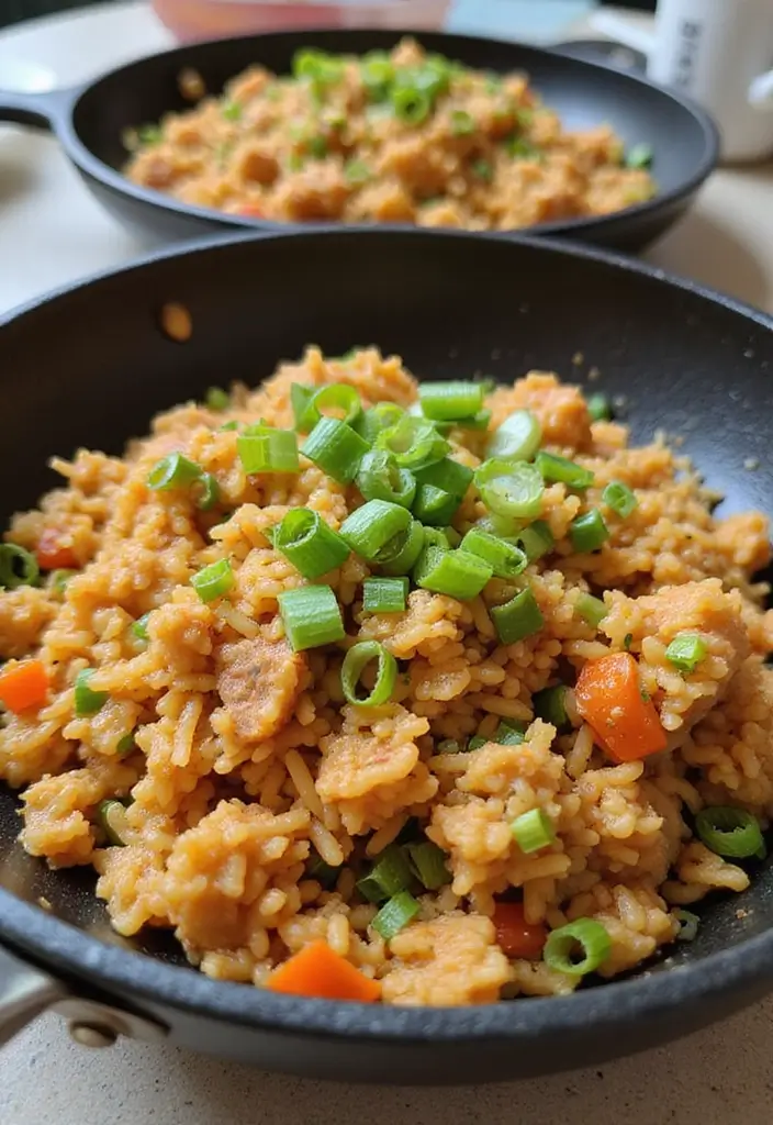 30 Ground Meat Skillet Recipes That Make Busy Nights Easy - 7. Ground Pork Fried Rice