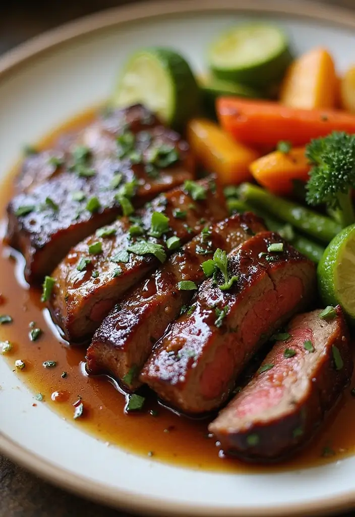 30 Sirloin Steak Recipes That Hit the Perfect Balance - 17. Sirloin Steak with Honey Soy Glaze