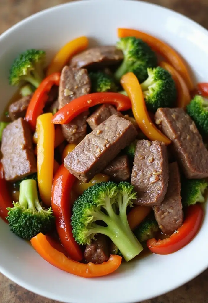 30 Sirloin Steak Recipes That Hit the Perfect Balance - 2. Asian-Style Sirloin Stir-Fry