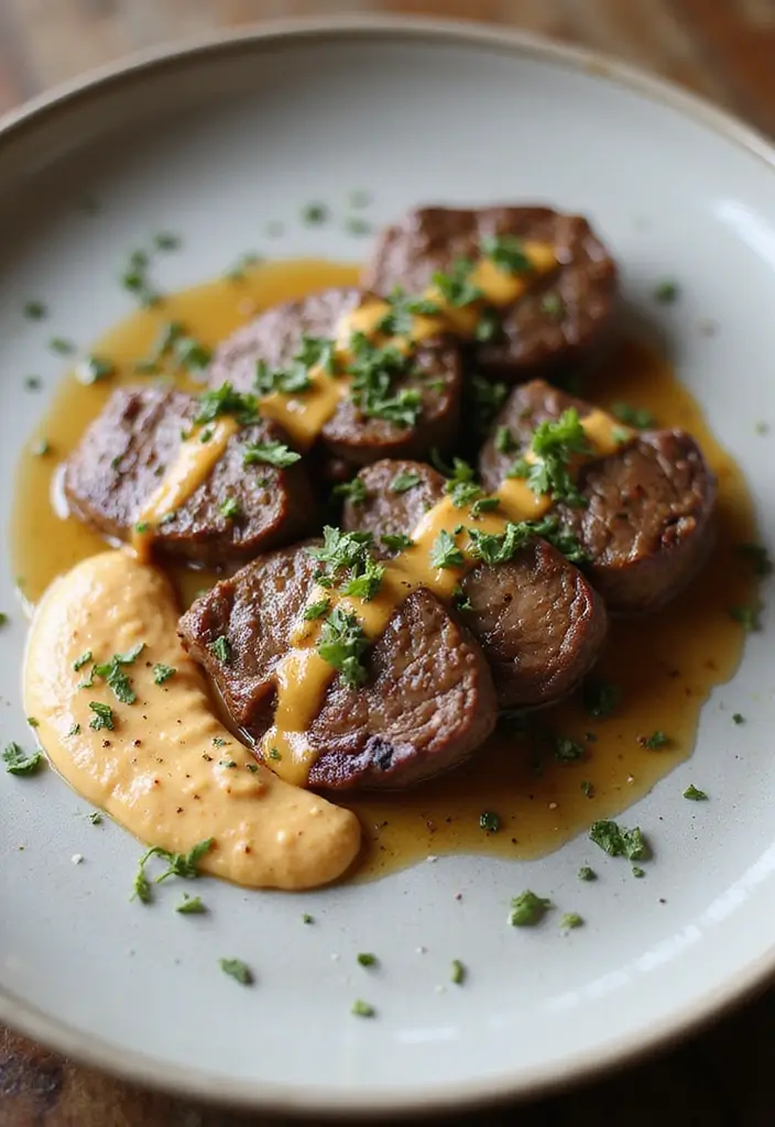 30 Sirloin Steak Recipes That Hit the Perfect Balance - 25. Sirloin Steak with Roasted Garlic Aioli