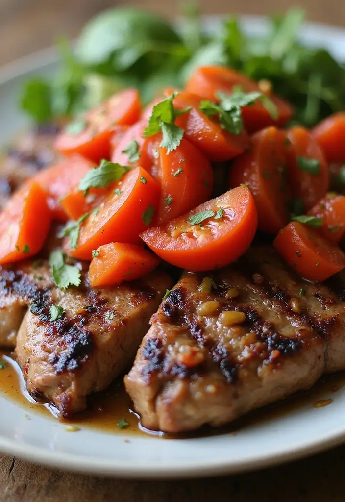 30 Sirloin Steak Recipes That Hit the Perfect Balance - 30. Grilled Sirloin Steak with Tomato Salsa