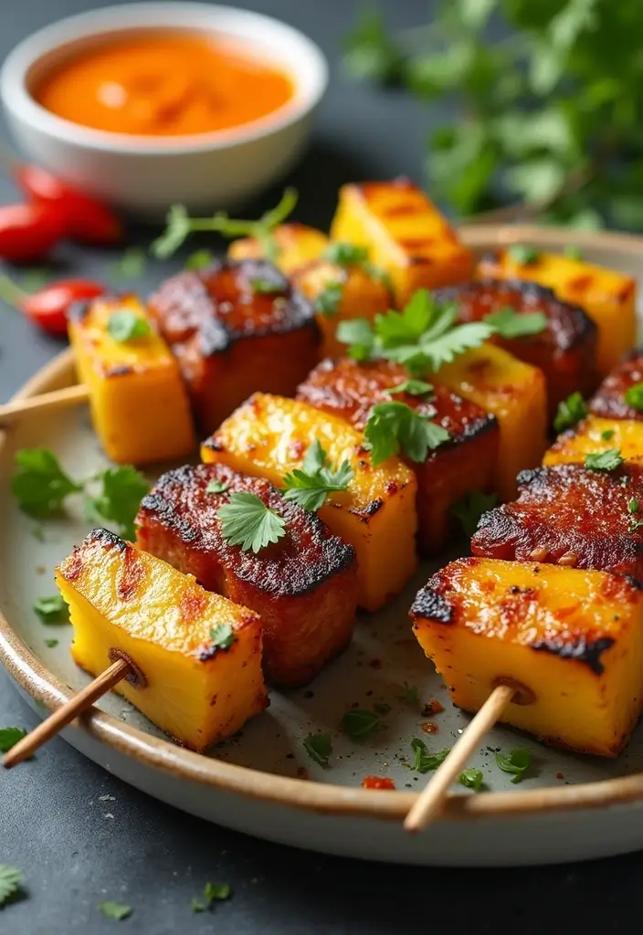 30 Slow Cooker Pork Recipes That Practically Cook Themselves - 15. Pork and Pineapple Skewers