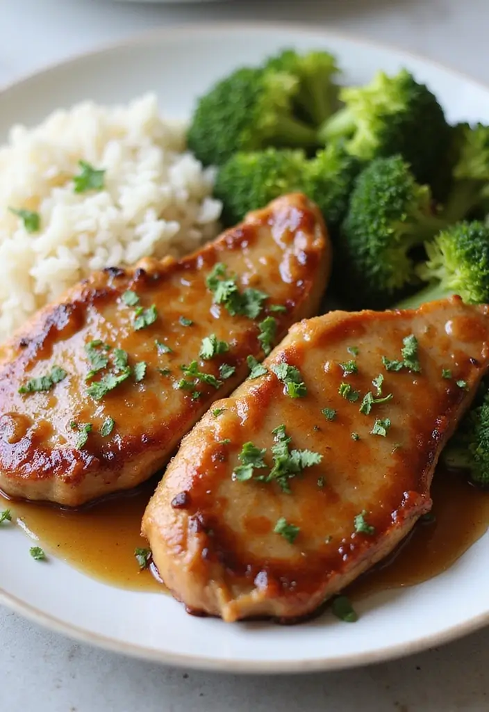 30 Slow Cooker Pork Recipes That Practically Cook Themselves - 3. Honey Garlic Pork Chops